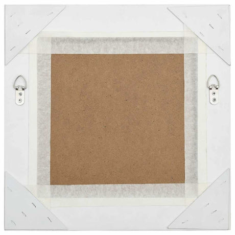 Vidaxl Wandspiegel Barockstil 40x40 cm Weiß