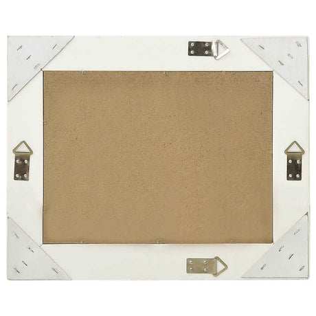 Vidaxl Wandspiegel Barockstil 50x40 cm Weiß