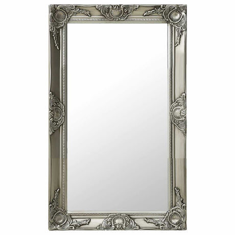 Vidaxl Wandspiegel Barockstil 50x80 cm Silberfarbe