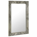 Vidaxl Wandspiegel Barockstil 50x80 cm Silberfarbe