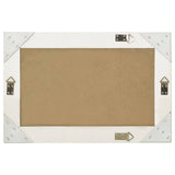 Vidaxl Wandspiegel Barockstil 60x40 cm Weiß