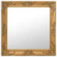 Vidaxx Wandspiegel Barockstil 60x60 cm goldfarben