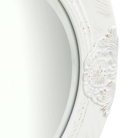 Vidaxl Wandspiegel Barockstil 50 cm Weiß