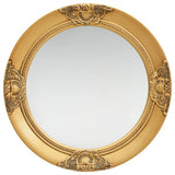 Vidaxl Wandspiegel Barockstil 50 cm goldfarben
