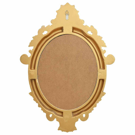Vidaxl Wandspiegel Burgstil 56x76 cm Goldfarbe