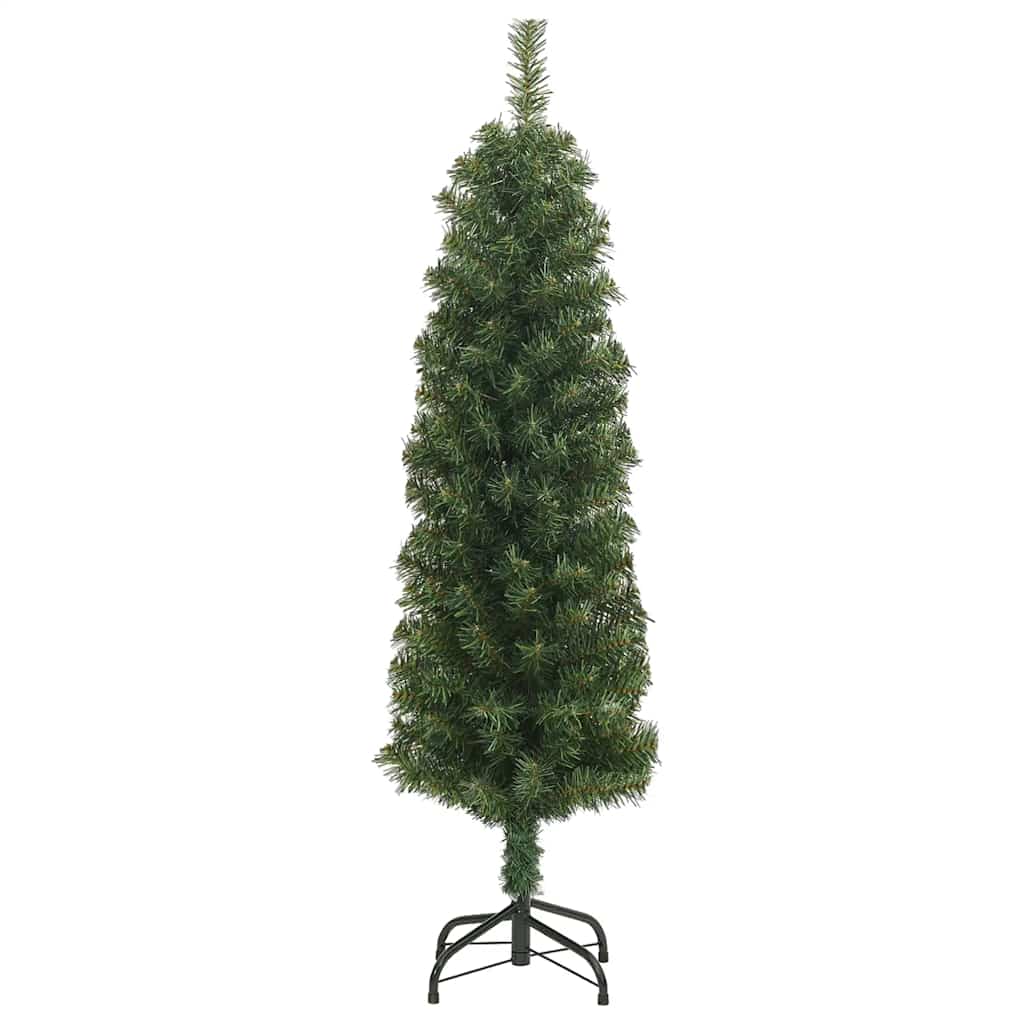 Vidaxx künstlicher Weihnachtsbaum mit Standard schmal 150 cm PVC grün