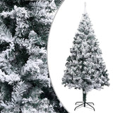 Vidaxx künstlicher Weihnachtsbaum mit Schnee 180 cm grün