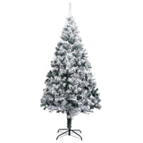 Vidaxx künstlicher Weihnachtsbaum mit Schnee 180 cm grün