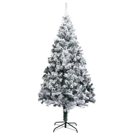 Vidaxx künstlicher Weihnachtsbaum mit Schnee 180 cm grün