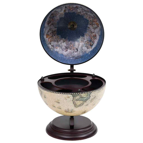 Vidaxl globebar tafelmodel eucalyptushout groen