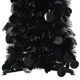 Vidaxl Kunstkerstboom Popup 150 cm Pap Black