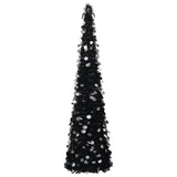 Vidaxl Kunstkerstboom Popup 180 cm Pap Black