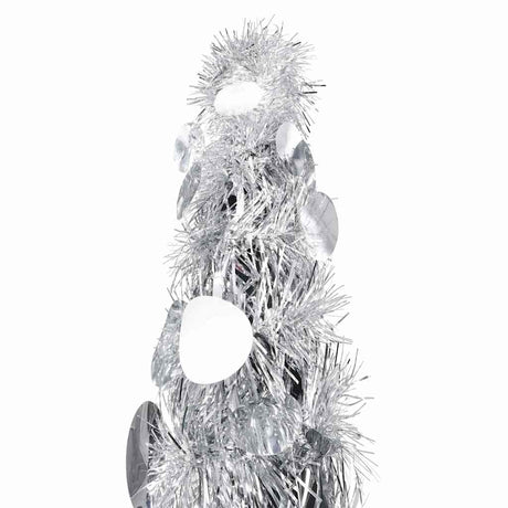 Vidaxx künstlicher Weihnachtsbaum Pop-up 180 cm Kappe silberfarben