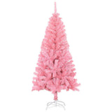 Vidaxx künstlicher Weihnachtsbaum mit Standard 150 cm PVC rosa