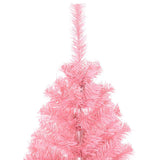 Vidaxx künstlicher Weihnachtsbaum mit Standard 150 cm PVC rosa