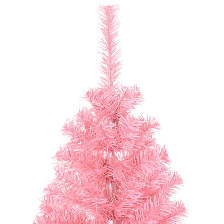Vidaxl Kunstkerstboom mit Standard 150 cm PVC Pink
