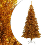 Vidaxl Kunstkerstboom mit Standard 210 cm goldfarben