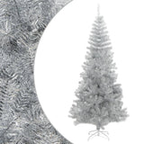 Vidaxl Kunstkerstboom mit Standard -Silberkappe mit 180 cm