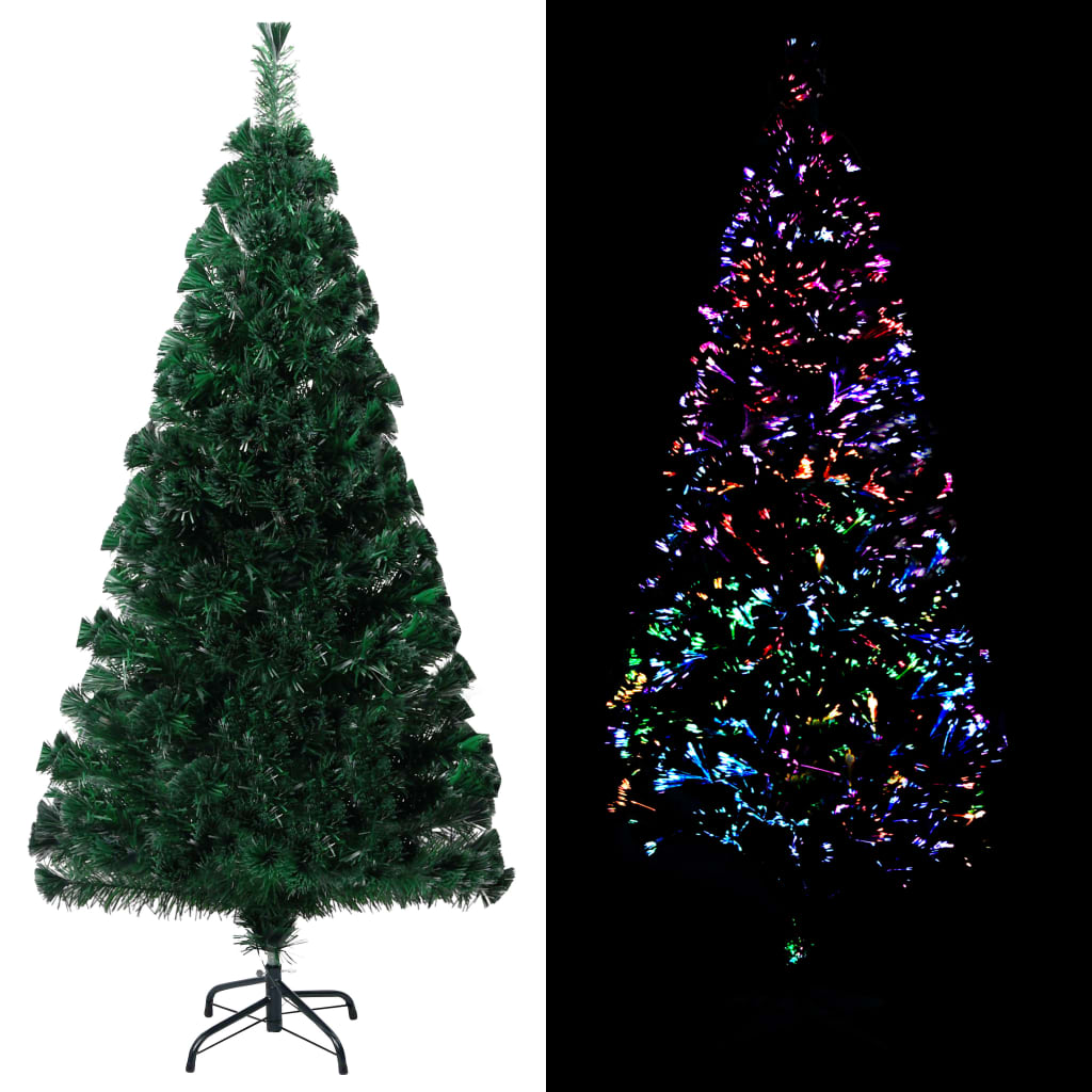 Vidaxl Kunstkerstboom mit Standard 120 -cm -Glasfasergrün
