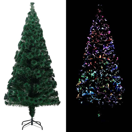 Vidaxx künstlicher Weihnachtsbaum mit Standard 180 cm Fiberglas grün