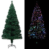 Vidaxx künstlicher Weihnachtsbaum mit Standard 240 cm Fiberglas grün