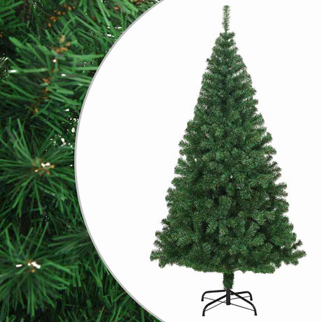 Vidaxx künstlicher Weihnachtsbaum mit dicken Ästen 210 cm PVC grün