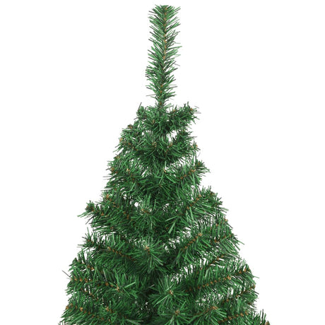 Vidaxl Kunstkerstboom mit dicken Zweigen 210 cm PVC Grün
