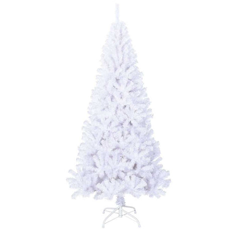 Vidaxx künstlicher Weihnachtsbaum mit dicken Ästen 210 cm PVC weiß