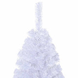 Vidaxl Kunstkerstboom mit dicken Zweigen 240 cm PVC Weiß