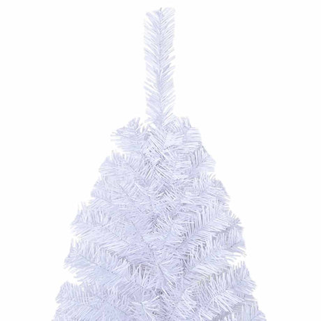 Vidaxl Kunstkerstboom mit dicken Zweigen 240 cm PVC Weiß