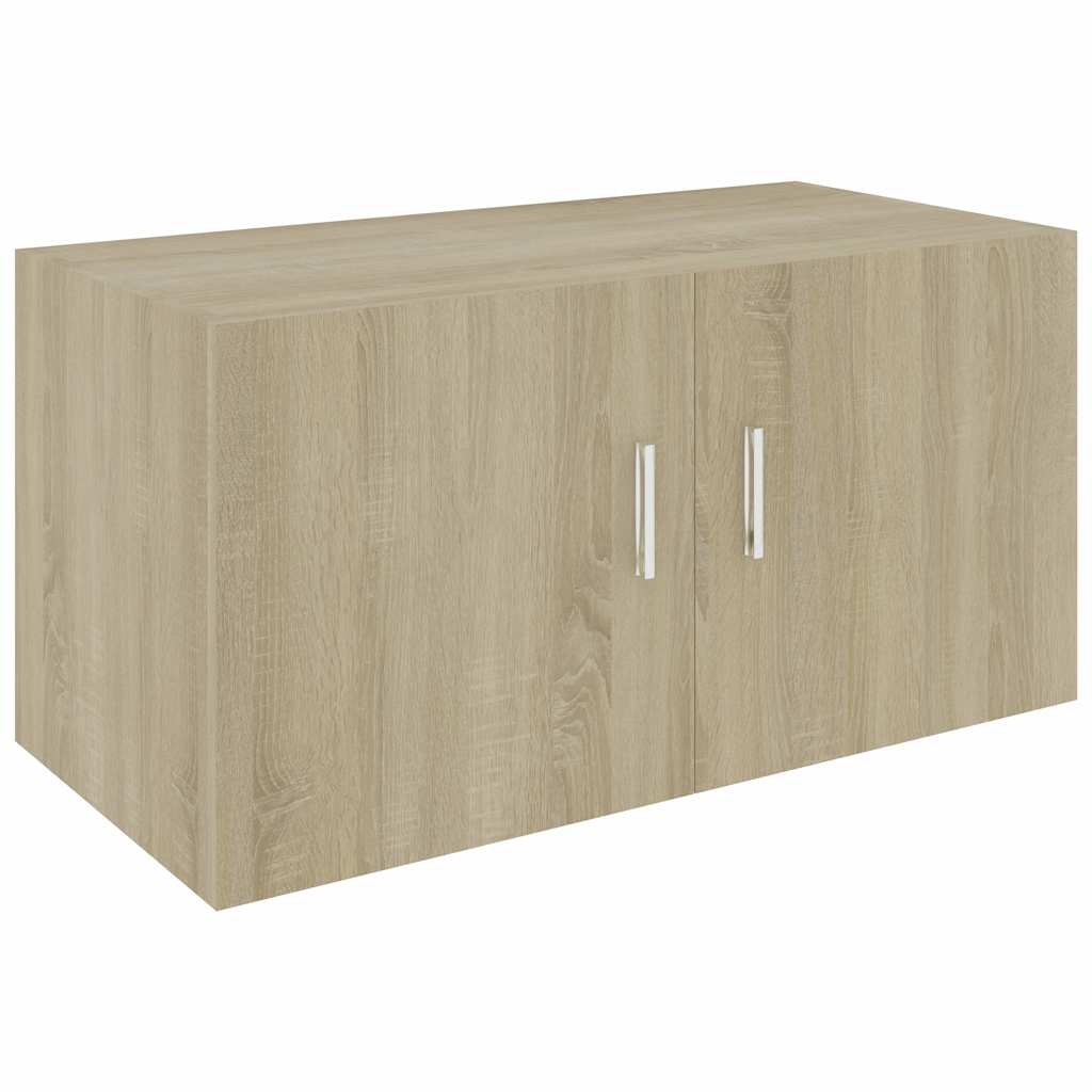 Vidaxl hangkast 80x39x40 cm bewerkt hout sonoma eikenkleurig