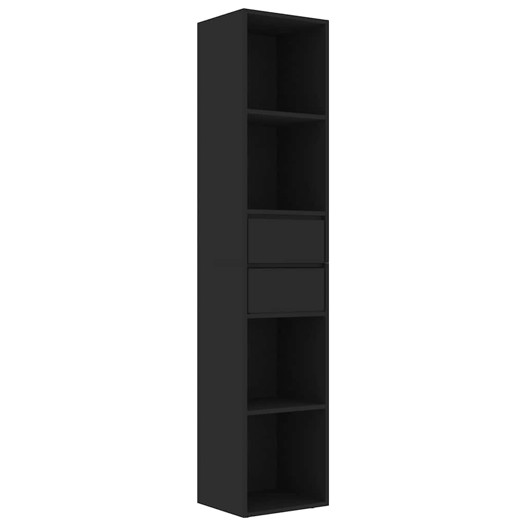 Vidaxl boekenkast 36x30x171 cm bewerkt hout zwart