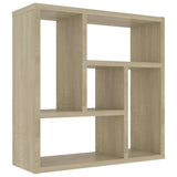 Vidaxl wandschap 45,1x16x45,1 cm bewerkt hout sonoma eikenkleurig
