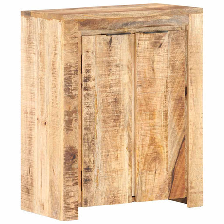 Vidaxl dressoir 59x33x75 cm ruw mangohout