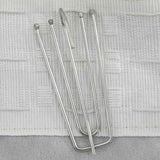 Vidaxl Curtain -Leinen sehen mit Hooks 290x245 cm Beige verdammt aus