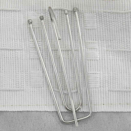 Vidaxl Curtain -Leinen sehen mit Hooks 290x245 cm Beige verdammt aus