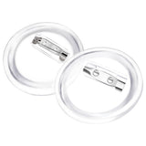 VidaXL Knöpfe mit Stiften 100 Stück 37 mm Acryl