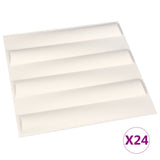 Vidaxxl Wandpaneele 24 Stk. 3d 6 m² 0,5x0,5 m