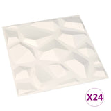 VIDAXL -Wandplatten 24 ST 3d 6 m² 0,5 x 0,5 m
