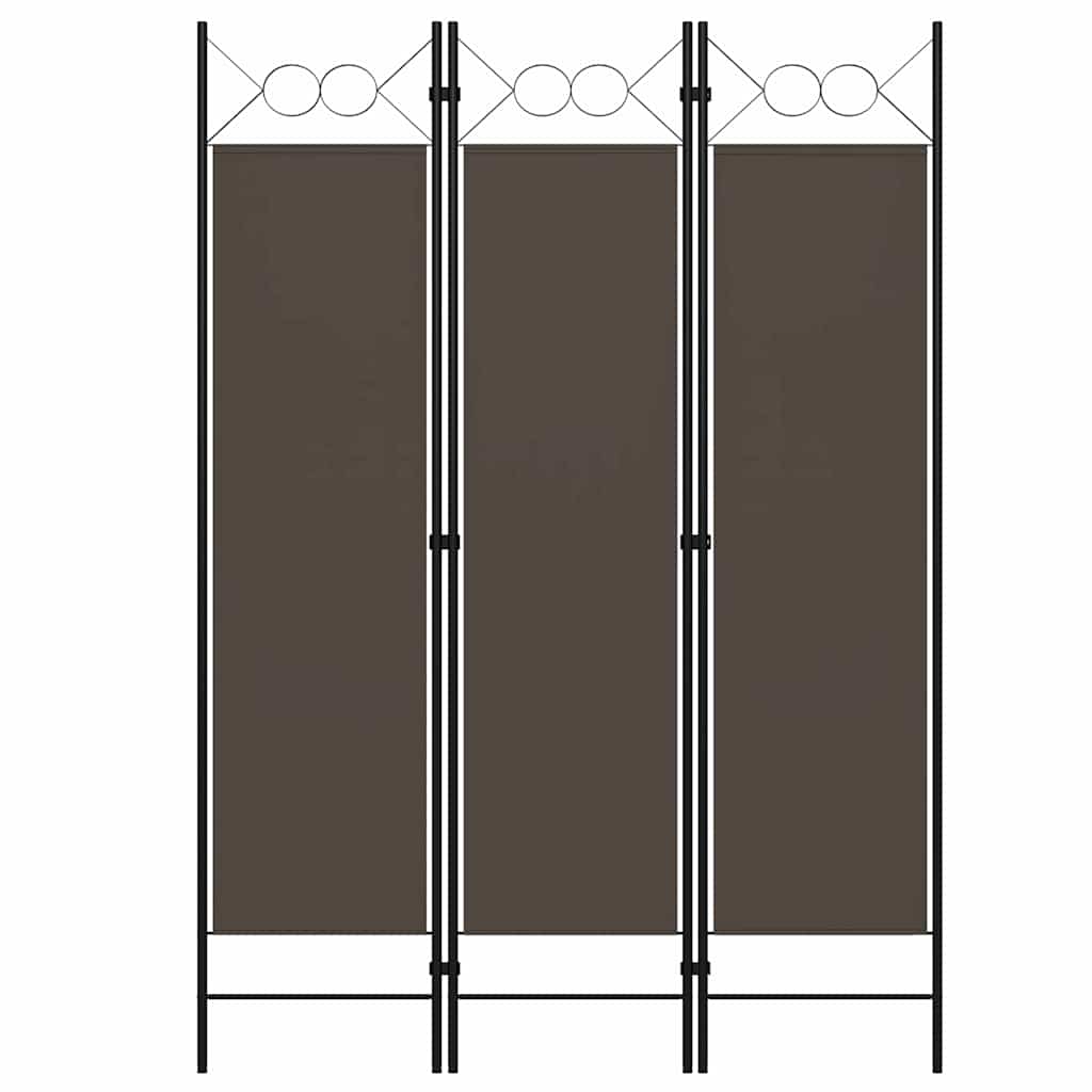 Vidaxl kamerscherm met 3 panelen 120x180 cm antraciet