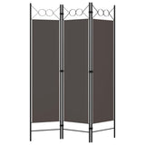 Vidaxl kamerscherm met 3 panelen 120x180 cm antraciet