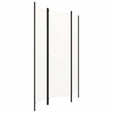 Vidaxl kamerscherm met 3 panelen 150x180 cm wit