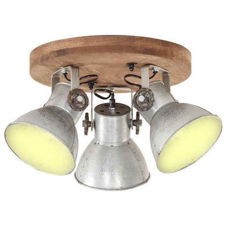 Vidaxx Industrie-Deckenleuchte 25 W E27 42x27 cm silberfarben