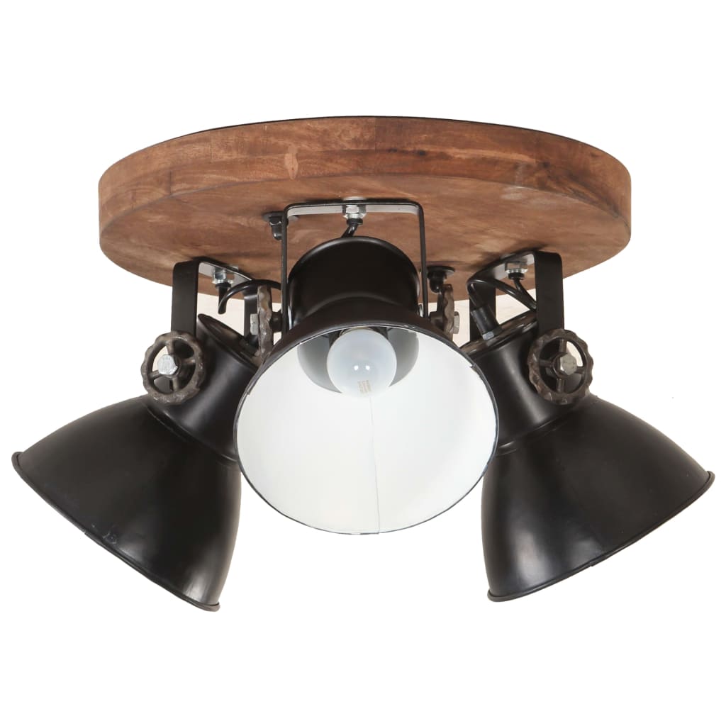 Vidaxx industrielle Deckenleuchte 25 W E27 42x27 cm schwarz