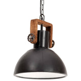 Vidaxx Hängelampe Industrie rund 25 W E27 30 cm schwarz