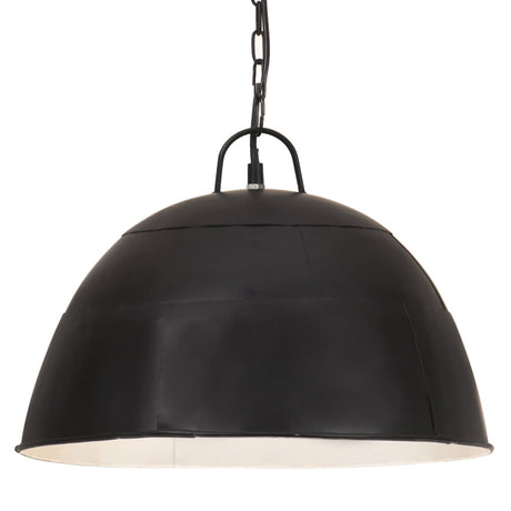 Vidaxx Hängelampe Industrial Vintage rund 25 W E27 41 cm schwarz