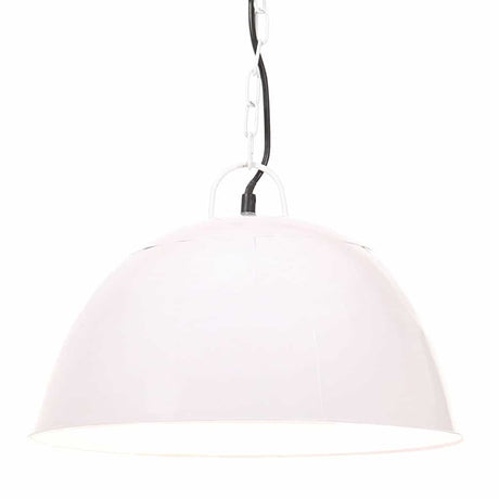 Vidaxl Hanging Lamp Industrial Vintage um 25 W e27 41 cm Weiß