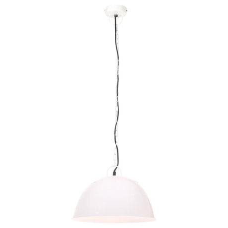 Vidaxl Hanging Lamp Industrial Vintage um 25 W e27 41 cm Weiß