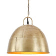 Vidaxx Hängelampe Industrial Vintage rund 25 W E27 31 cm messingfarben