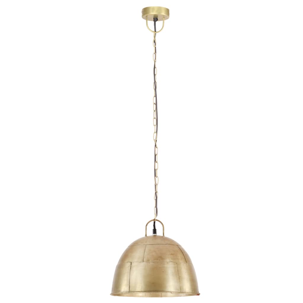 Vidaxx Hängelampe Industrial Vintage rund 25 W E27 31 cm messingfarben
